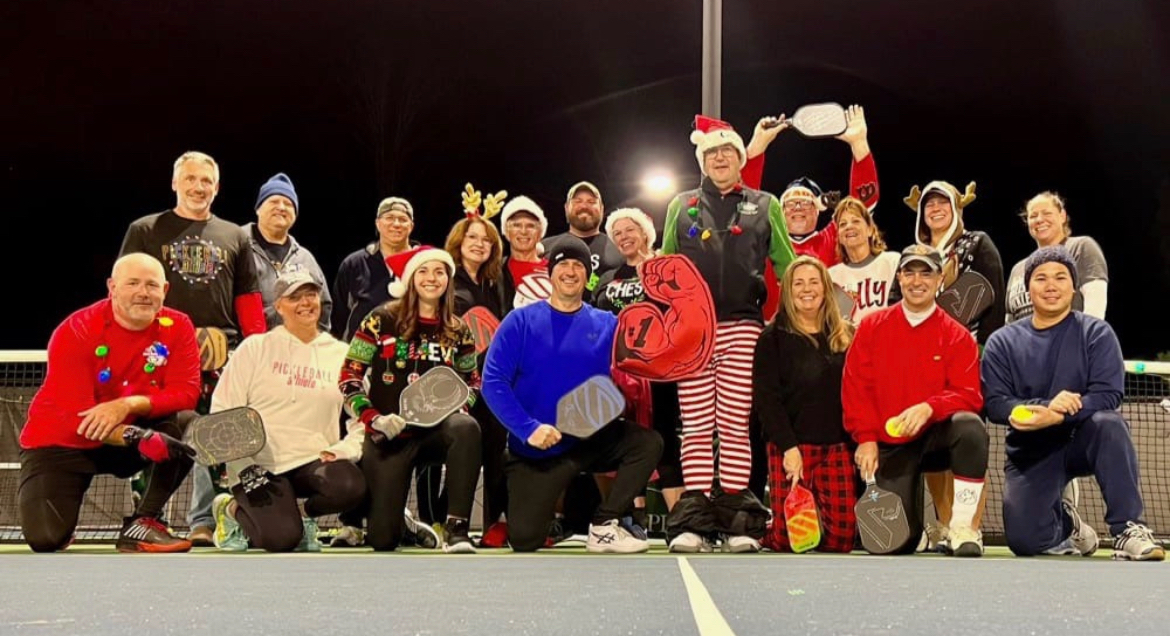 Georgia Pickleball ~ Riding by Christmas Lights